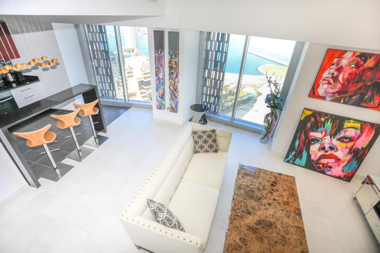 Penthouse In Dubai Marina , Cayan Tower , Sea Viewアパートメント エクステリア 写真